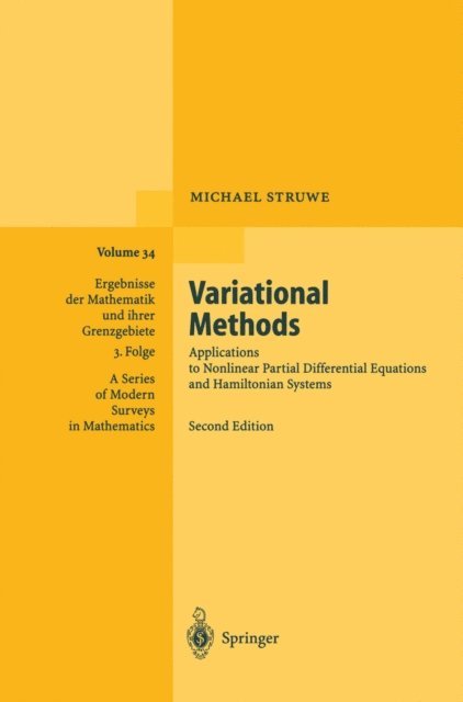 Michael Struwe - Variational Methods, E-bok