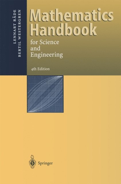 Bertil Westergren, Lennart Rade - Mathematics Handbook, E-bok