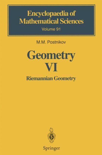 M.M. Postnikov - Geometry VI, E-bok