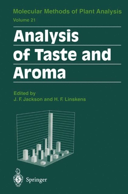H.F. Linskens, John F. Jackson - Analysis of Taste and Aroma, E-bok
