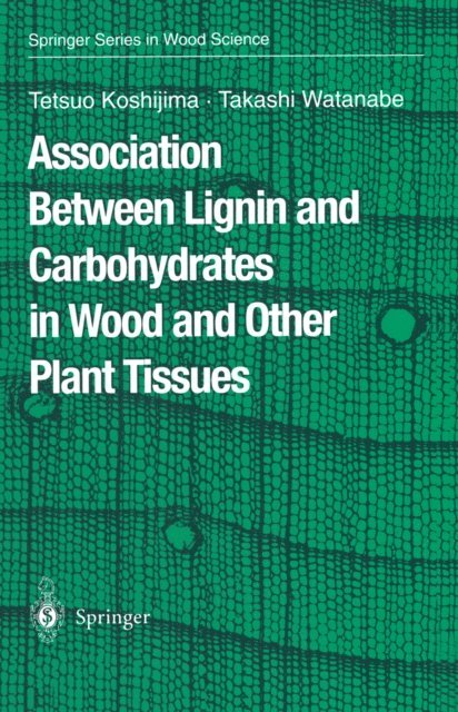 Takashi Watanabe, Tetsuo Koshijima - Association Between Lignin and Carbohydrates in Wood and Other Plant Tissues, E-bok