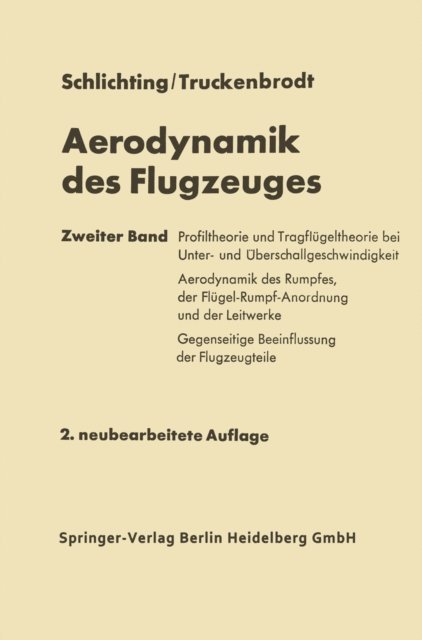 Erich Truckenbrodt, Hermann Schlichting - Aerodynamik des Flugzeuges, E-bok