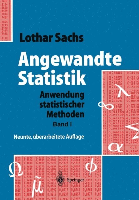 Lothar Sachs - Angewandte Statistik, E-bok