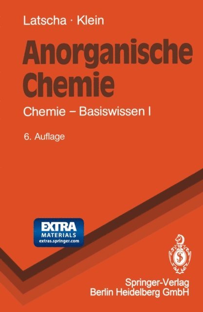 Helmut A. Klein, Hans P. Latscha - Anorganische Chemie, E-bok