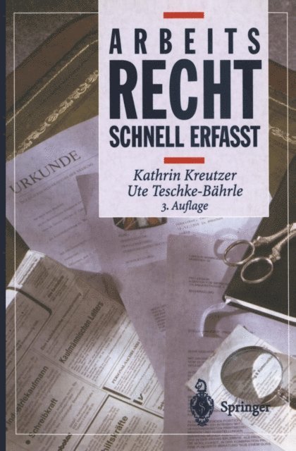 Ute Teschke-Bahrle, Kathrin Kreutzer - Arbeitsrecht, E-bok