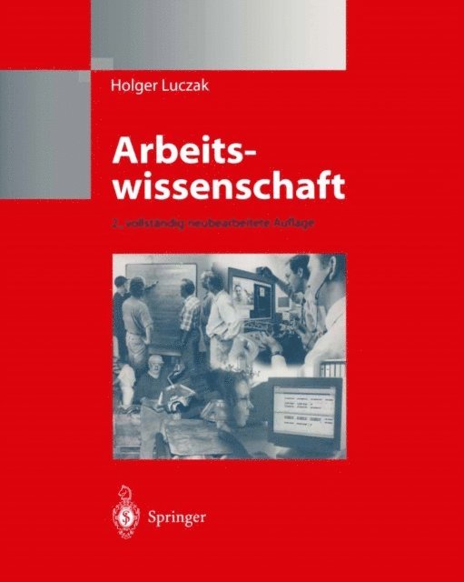 Holger Luczak - Arbeitswissenschaft, E-bok