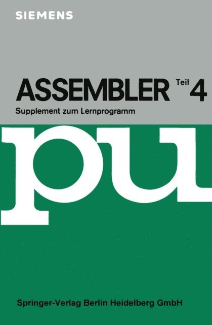 H. Kramer - Assembler IV, E-bok