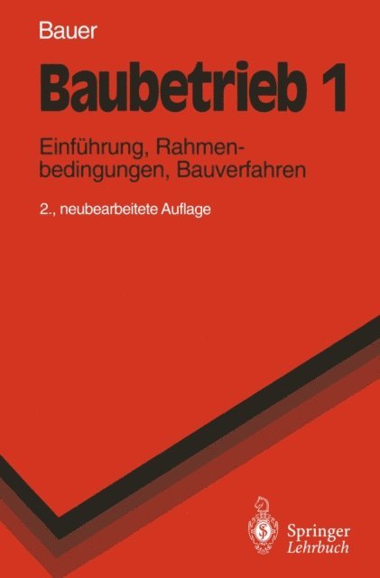 Hermann Bauer - Baubetrieb 1, E-bok