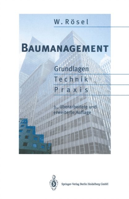 Wolfgang Rosel - Baumanagement, E-bok. Tillgänglighet: Lägg i varukorg