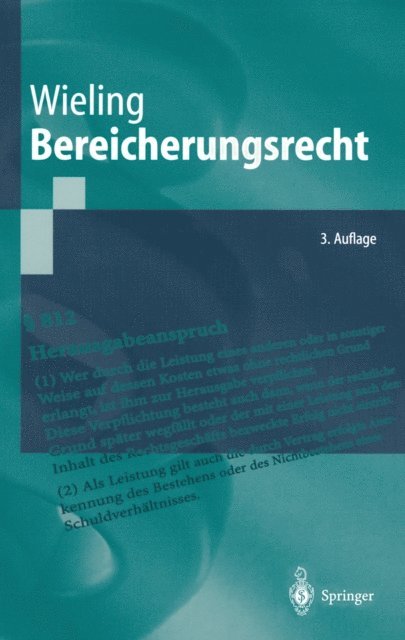 Hans Josef Wieling - Bereicherungsrecht, E-bok
