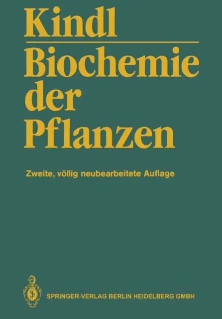 Helmut Kindl - Biochemie der Pflanzen, E-bok. Tillgänglighet: Lägg i varukorg