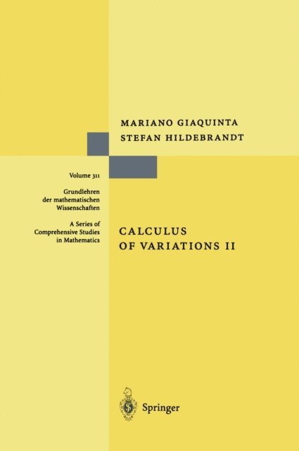 Stefan Hildebrandt, Mariano Giaquinta - Calculus of Variations II, E-bok