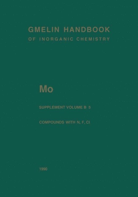Joachim Wagner, Ursula Trobisch, Dietrich Schneider, Wolfgang Kurtz, Hermann Jehn, Friedrich Schroder, Wolfgang Kurtz, Hartmut Katscher - Mo Molybdenum, E-bok