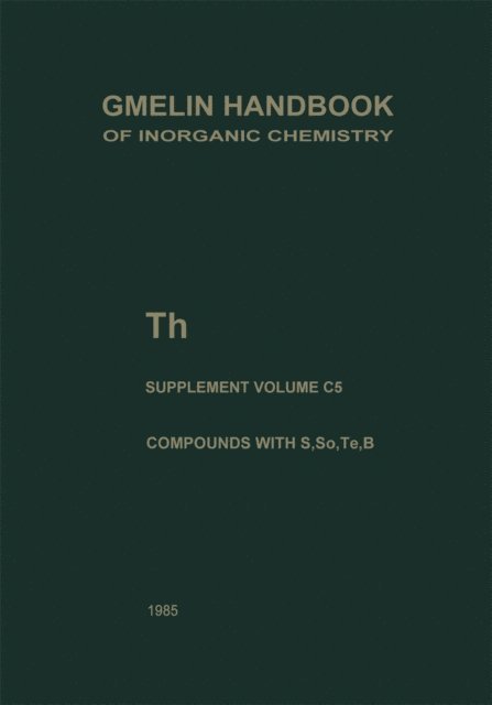 Horst Wedemeyer, David Brown - Th Thorium, E-bok