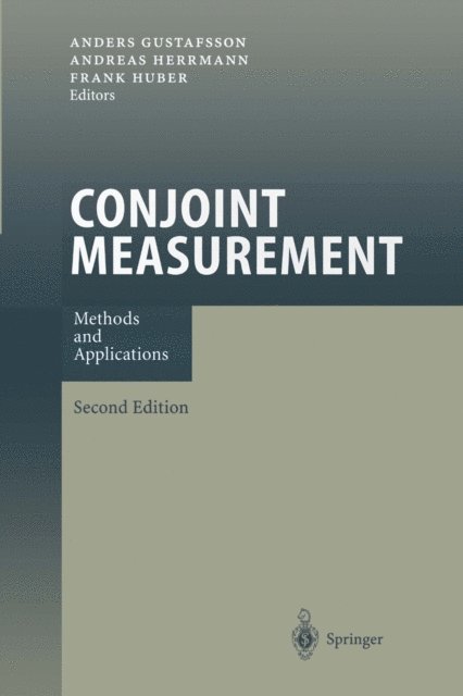 Frank Huber, Andreas Herrmann, Anders Gustafsson - Conjoint Measurement, E-bok