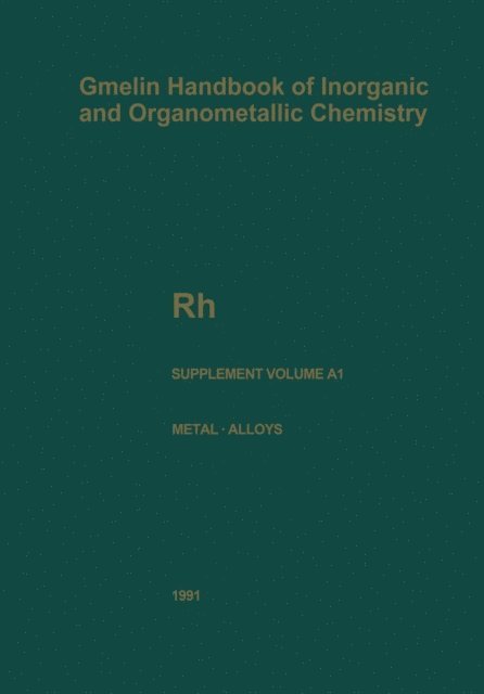 G.R. Watts, Kurt Swars - Rh Rhodium, E-bok