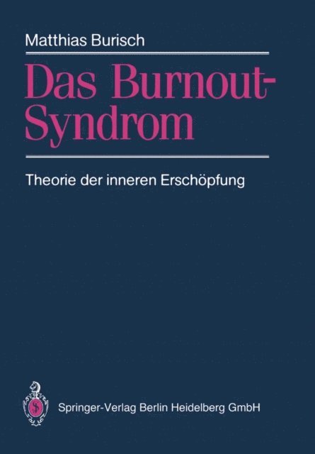 Matthias Burisch - Das Burnout-Syndrom, E-bok