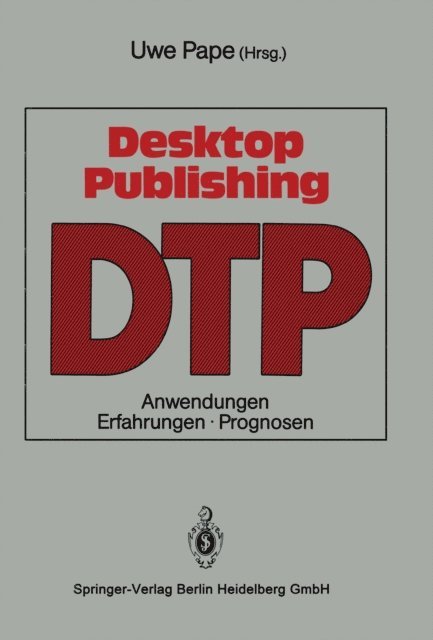 Uwe Pape - Desktop Publishing, E-bok
