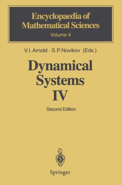 S.P. Novikov, V.I. Arnol'd - Dynamical Systems IV, E-bok