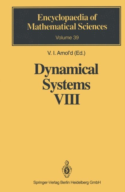 V.I. Arnol'd - Dynamical Systems VIII, E-bok