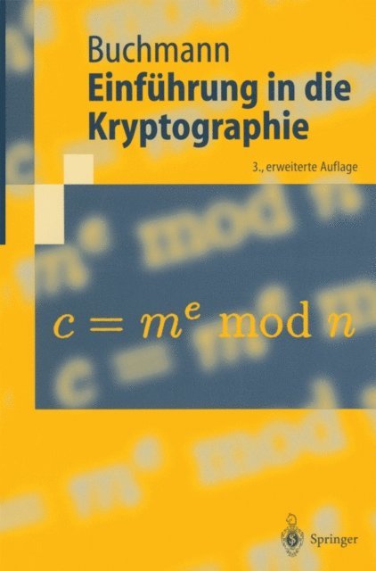 Johannes Buchmann - Einführung in die Kryptographie, E-bok