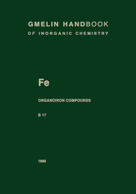 Cornelia Weber, Hans Schumann, Norbert Kuhn, Peter Hubener, Ute Busch, Johannes Fussel, Jurgen Faust, Ute Busch - Fe Organoiron Compounds, E-bok