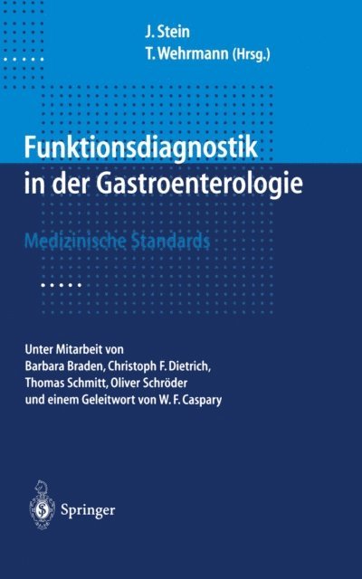 Till Wehrmann, J. Stein - Funktionsdiagnostik in der Gastroenterologie, E-bok