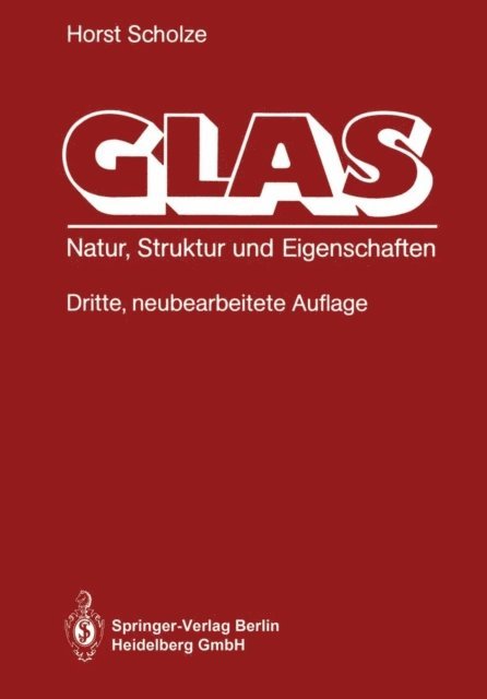 Horst Scholze - Glas, E-bok