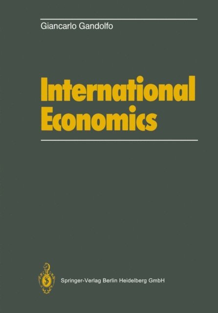 G. Gandolfo - International Economics, E-bok