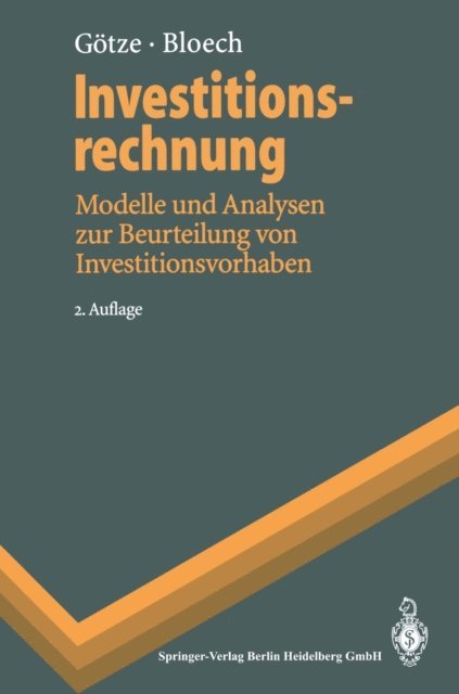Jurgen Bloech, Uwe Gotze - Investitionsrechnung, E-bok