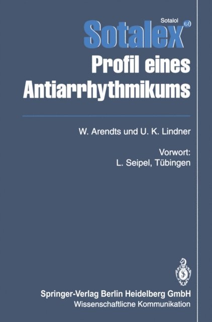 Udo K. Lindner, Arendts - Sotalol Sotalex®, E-bok