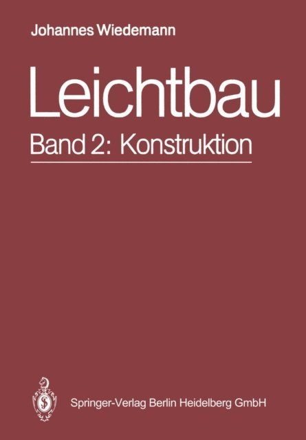 Johannes Wiedemann - Leichtbau, E-bok