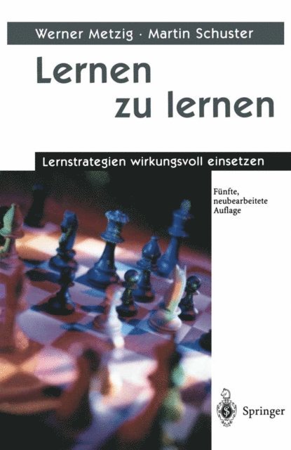 Martin Schuster, Werner Metzig - Lernen zu lernen, E-bok