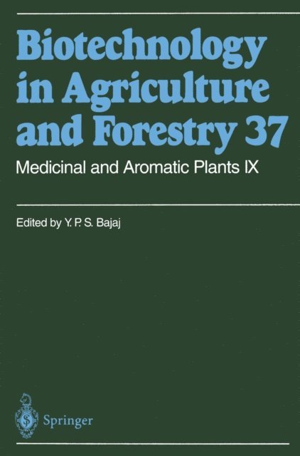 Y. P. S. Bajaj - Medicinal and Aromatic Plants IX, E-bok