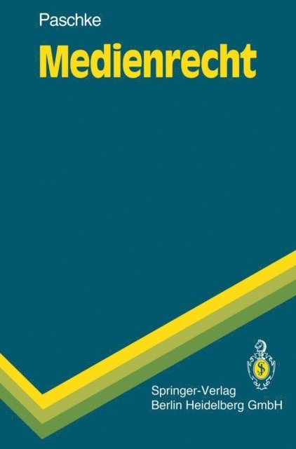 Marian Paschke - Medienrecht, E-bok