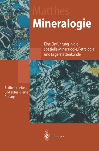 Siegfried Matthes - Mineralogie, E-bok