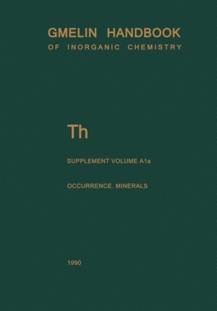 Wolfgang Topper, Peter Schubert, Barbel Sarbas, Reiner Ditz, Wolfgang Topper - Th Thorium, E-bok