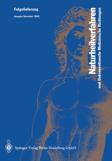 B. Uehleke, N. Stiller, R. Stange, K.D. Resch, P.F. Matthiessen, K. Kraft - Naturheilverfahren, E-bok