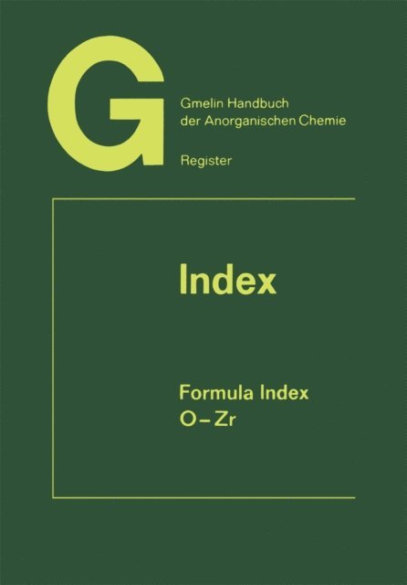 Rudolf Warncke - Index Formula Index, E-bok