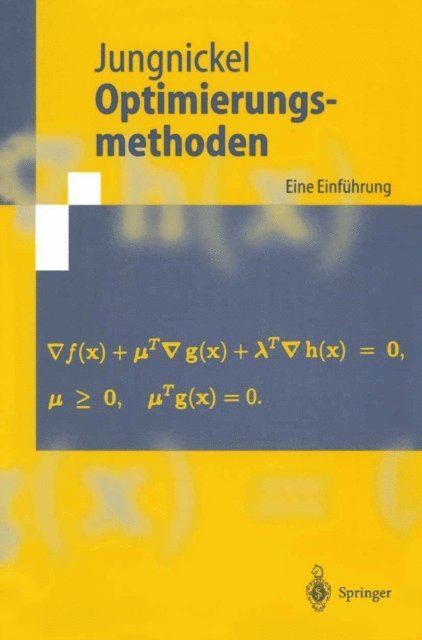 Dieter Jungnickel - Optimierungsmethoden, E-bok