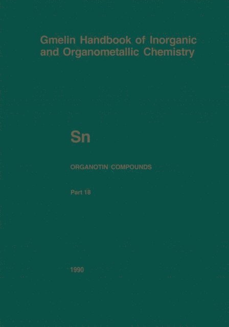 Ingeborg Schumann, Herbert Schumann, Ulrich Kruerke - Sn Organotin Compounds, E-bok