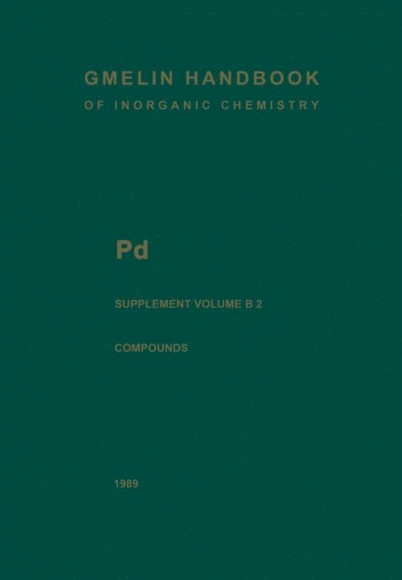 Kurt Swars, Stephen D. Robinson, William P. Griffith, Kurt Swars, William P. Griffith - Pd Palladium, E-bok