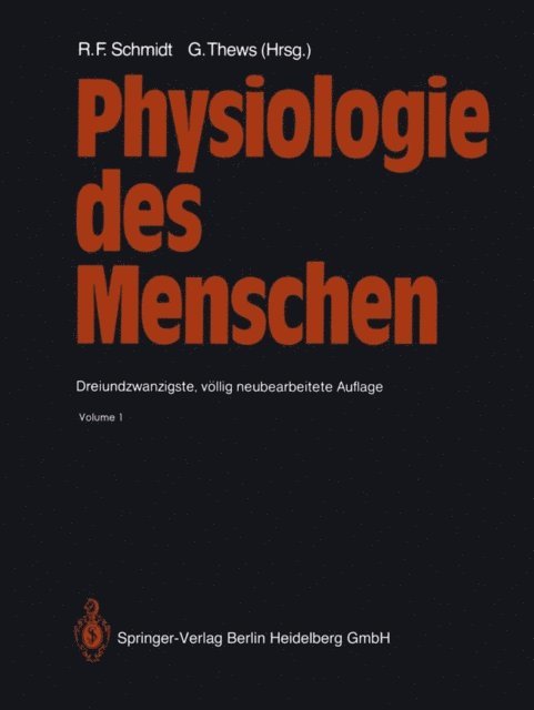 Gerhard Thews, Robert F. Schmidt - Physiologie des Menschen, E-bok