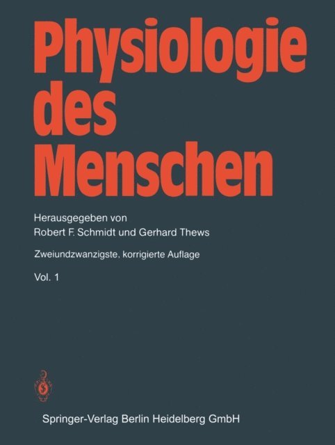 G. Thews, R.F. Schmidt - Physiologie des Menschen, E-bok