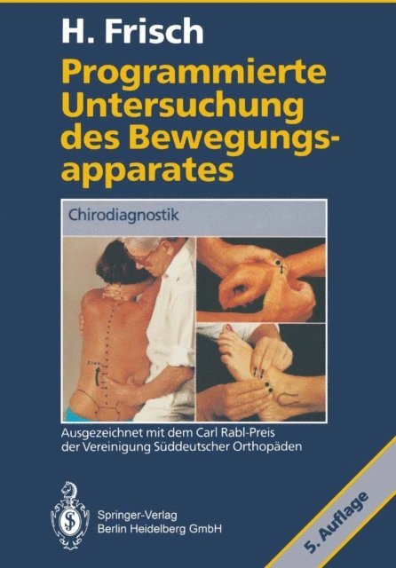 Herbert Frisch - Programmierte Untersuchung des Bewegungsapparates, E-bok
