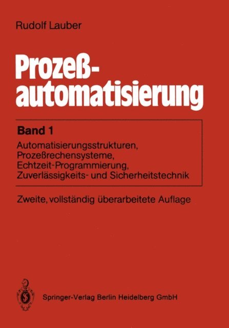 Rudolf Lauber - Prozeßautomatisierung, E-bok