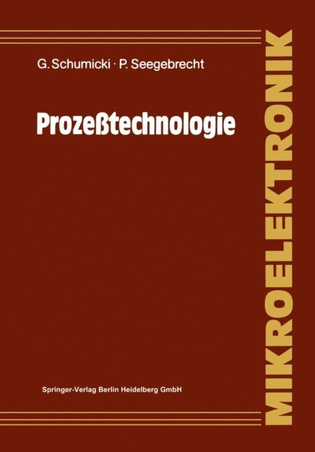 Peter Seegebrecht, Gunter Schumicki - Prozeßtechnologie, E-bok