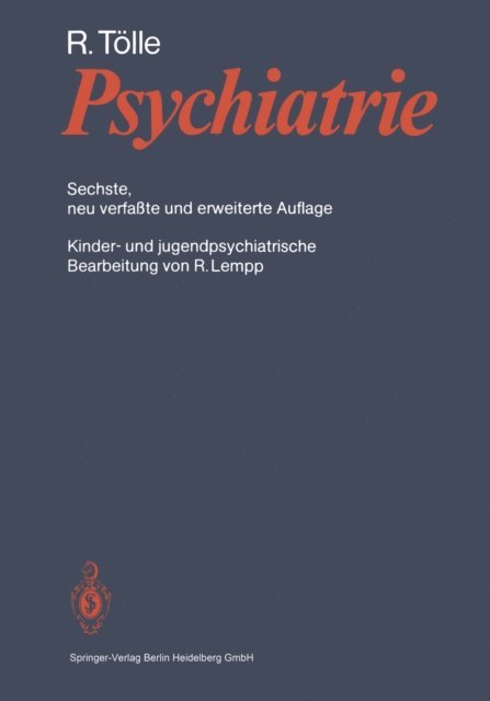 Rainer Tolle - Psychiatrie, E-bok