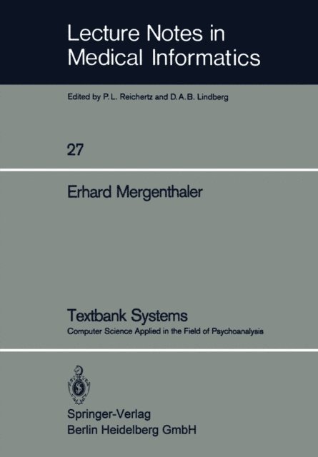 Erhard Mergenthaler - Textbank Systems, E-bok
