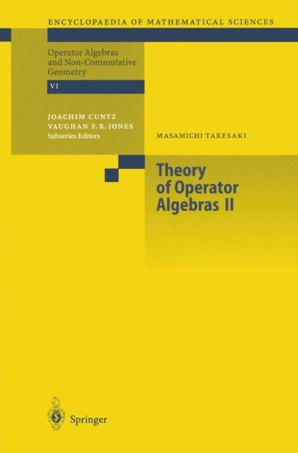 Masamichi Takesaki - Theory of Operator Algebras II, E-bok